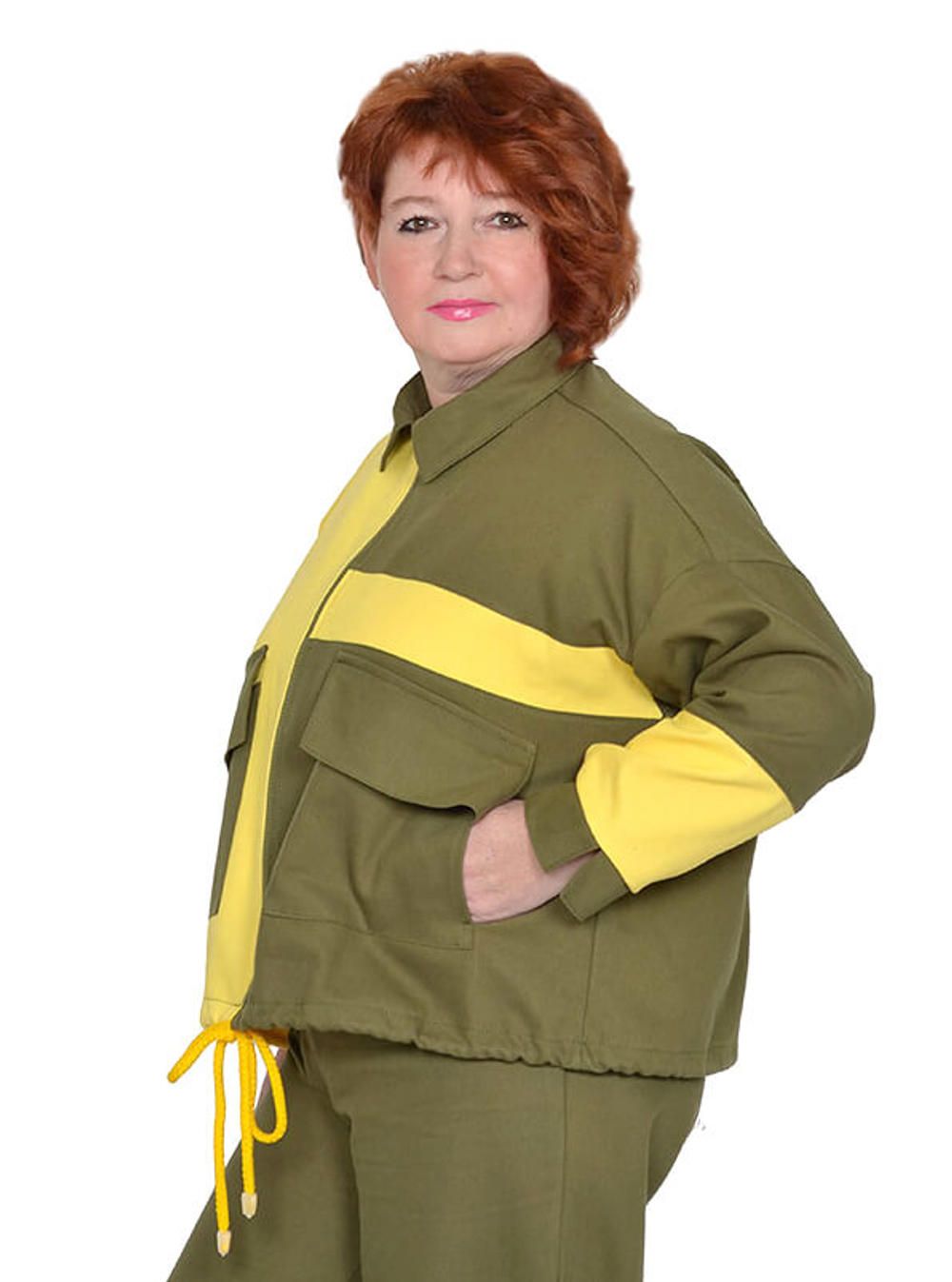 Ветровка джинсовая комбинированная