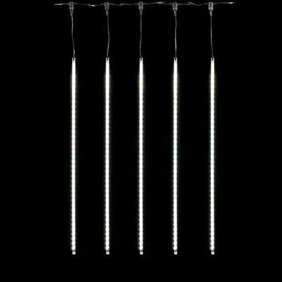 Гирлянда Тающие сосульки 5*1 м., 24V., 480 холодных белых LED ламп, коннектор, черный ПВХ, LTC (CCL480-10-1W)