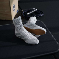 Adidas Высокие кроссовки Box Hog 4, серебристый