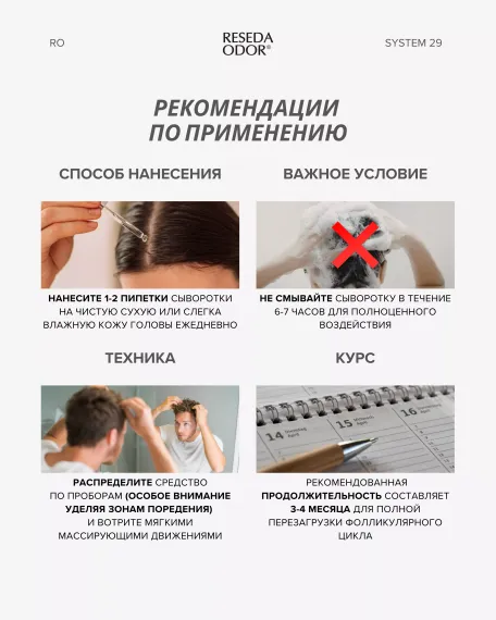 Сыворотка для стимуляции роста волос