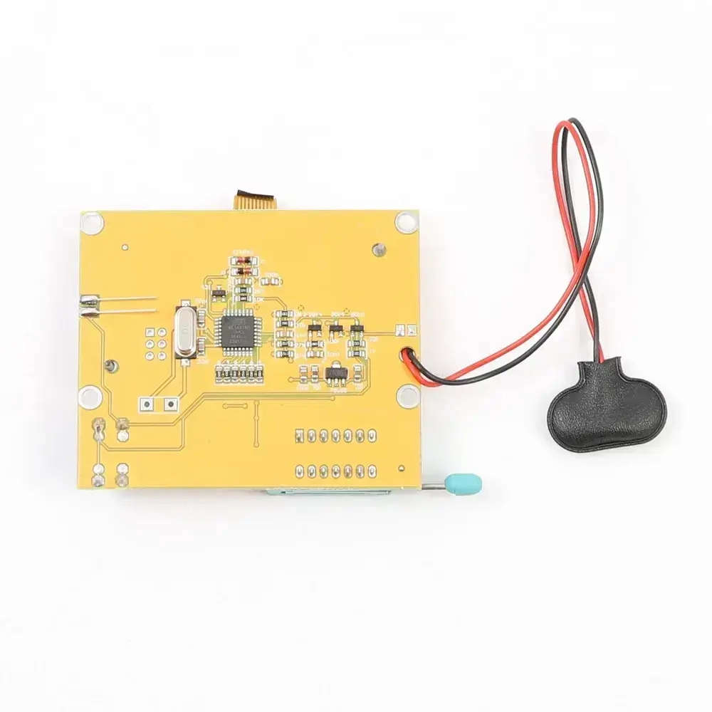 LCR-T4 (Atmega 328P) тестер мультиметр электронных компонентов без корпуса с разъемом для батареи