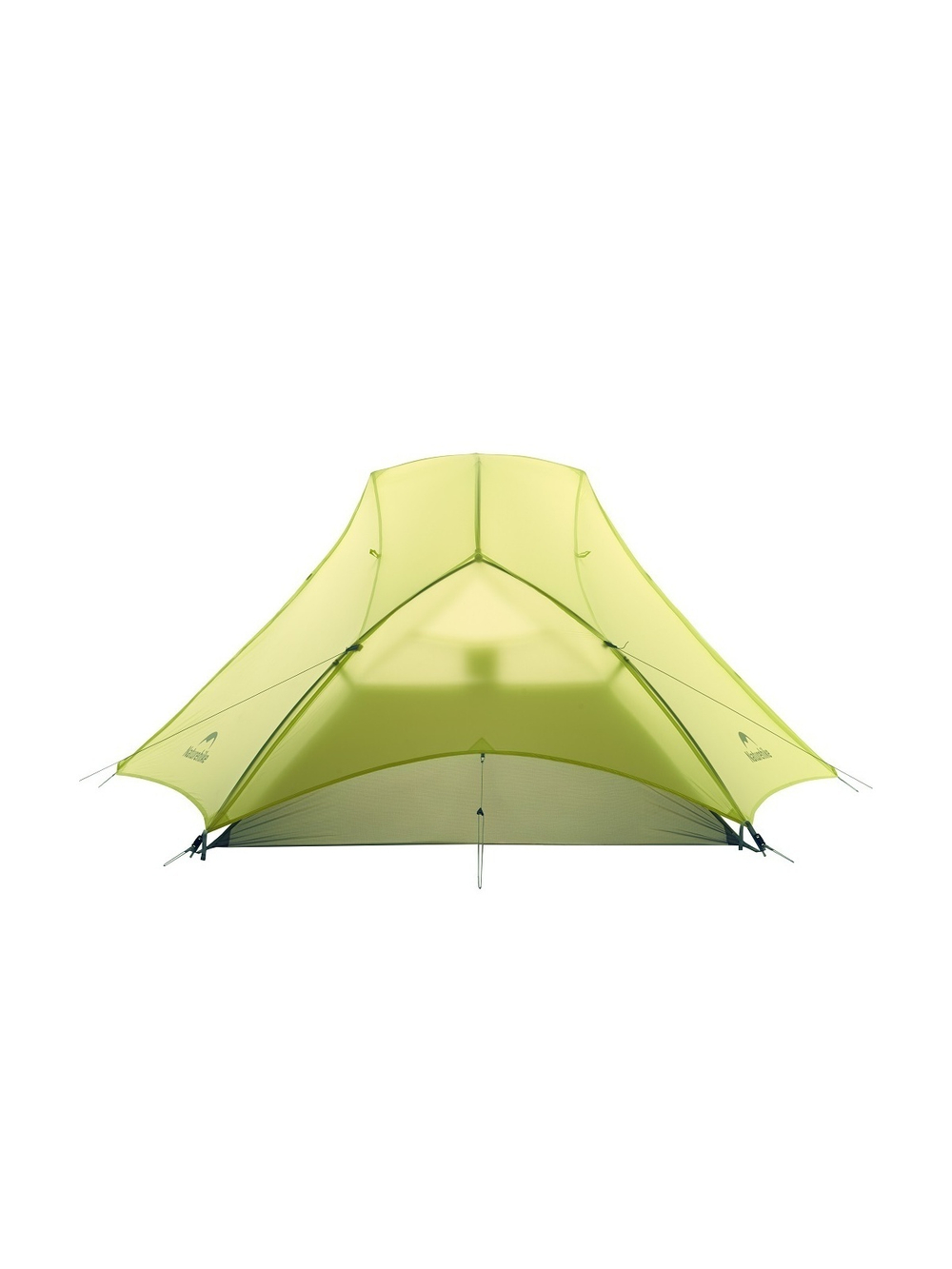 Палатка Naturehike Star River EXT Si 2-местная, алюминиевый каркас, сверхлегкая, желтая