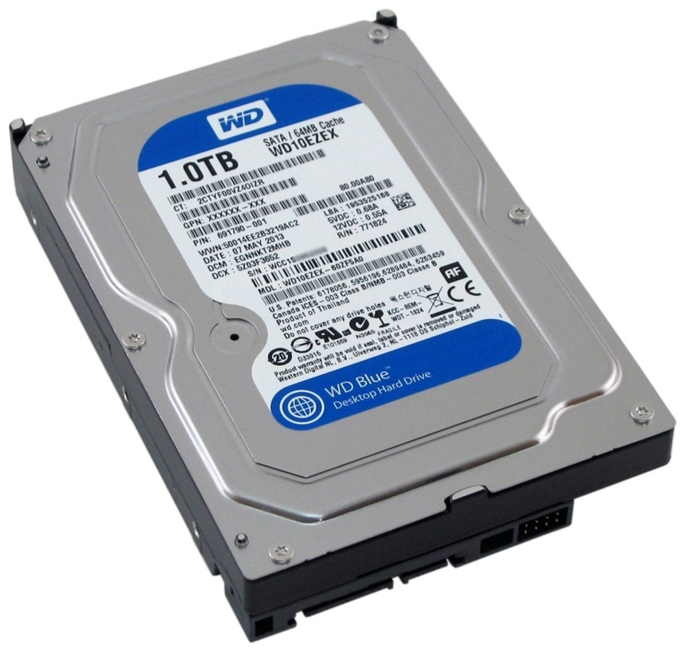 HDD Western Digital WD10EZEX 1000 ГБ
