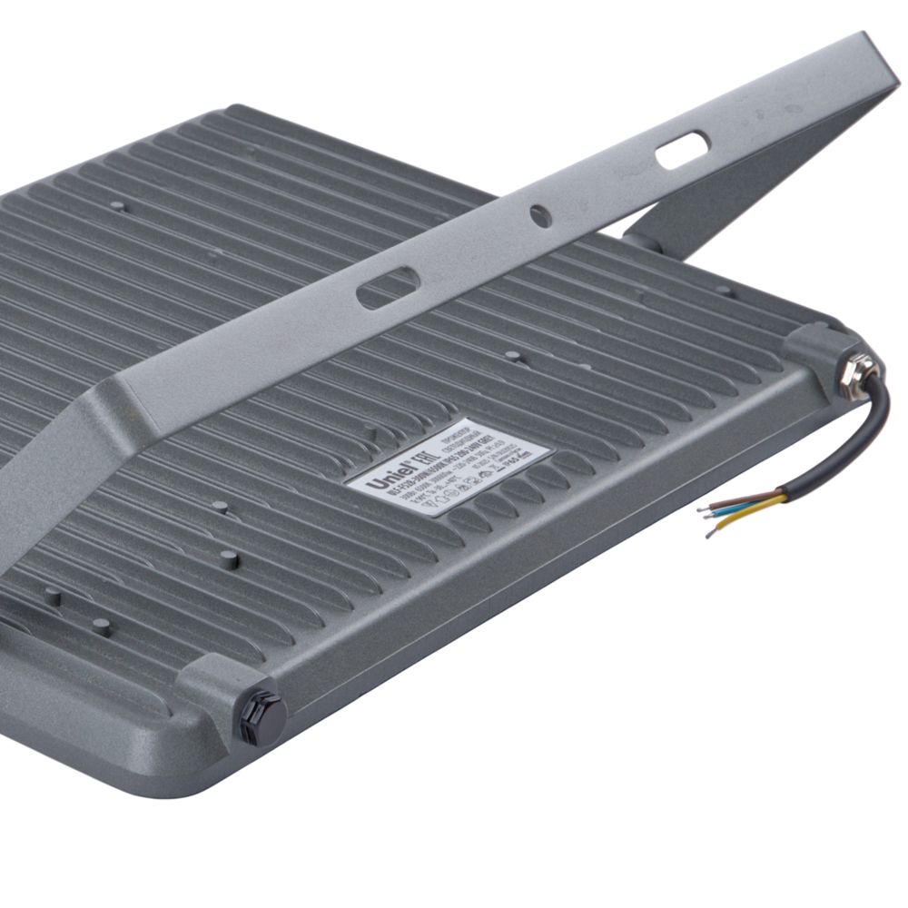 ULF-F52B-300W-6500K IP65 200-240V GREY Прожектор светодиодный. Дневной свет 6500K. Угол 60 градусов. Корпус серый. TM Uniel