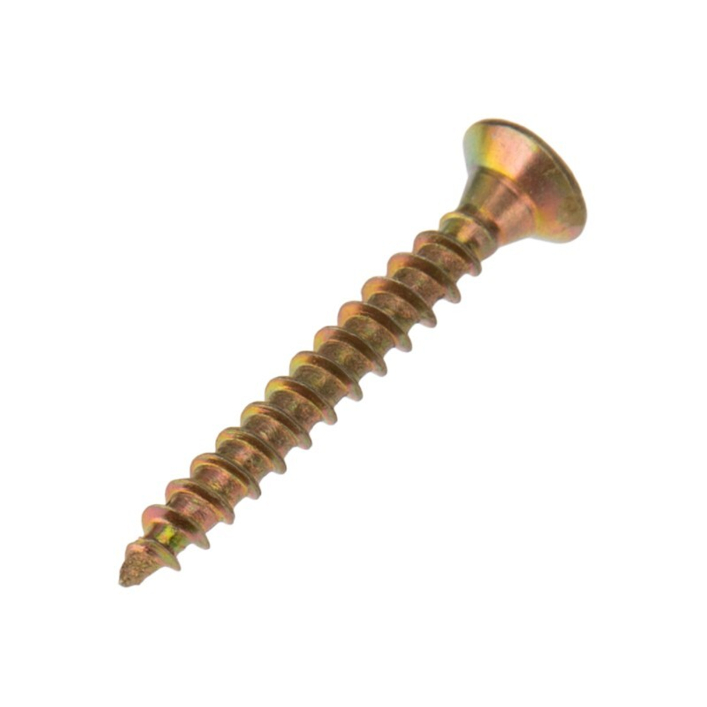 САМОРЕЗ УНИВЕРС.KRANZ 3Х25, ЖЕЛТ.ЦИНК, КОРОБ (200 ШТ./УП.)