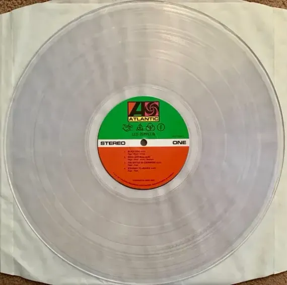 Led Zeppelin – Untitled - Clear - LP