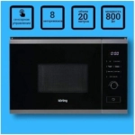 Встраиваемая микроволновая печь Korting KMI 820 GNBX