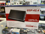 GSF-42.4 3000 W / Усилитель звука GSF-42.4 3000 W (4 канала) (д34ш24в6)вес 1,945
