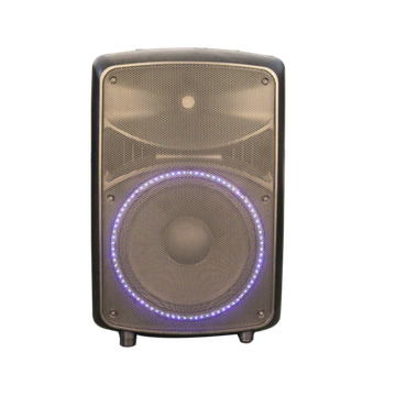 Акустическая система активная, 300Вт, с подсветкой, Leem ABS-15AL-II