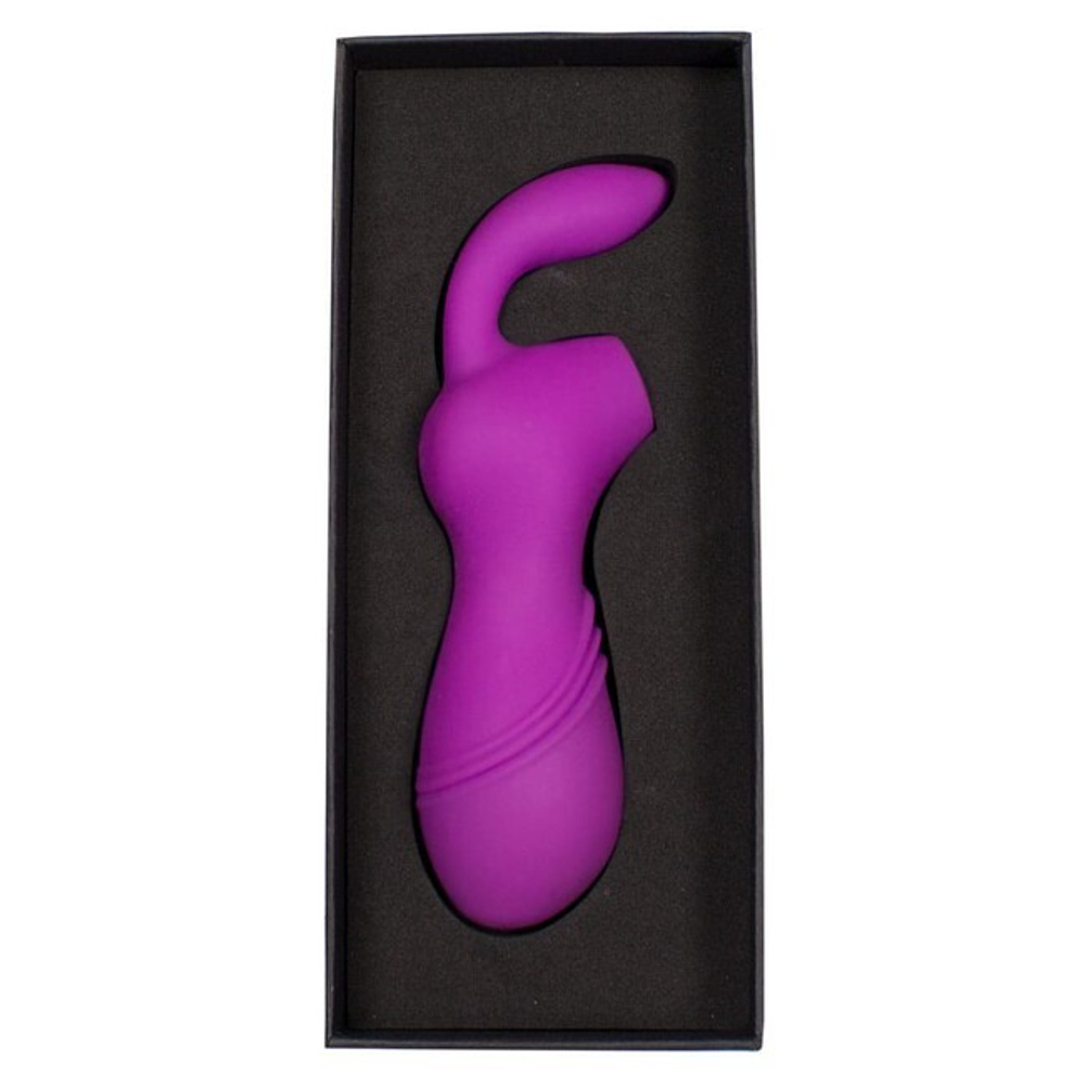 Вакуумный бесконтактный вибратор Venera (12 режимов) (Цвет: фиолетовый)