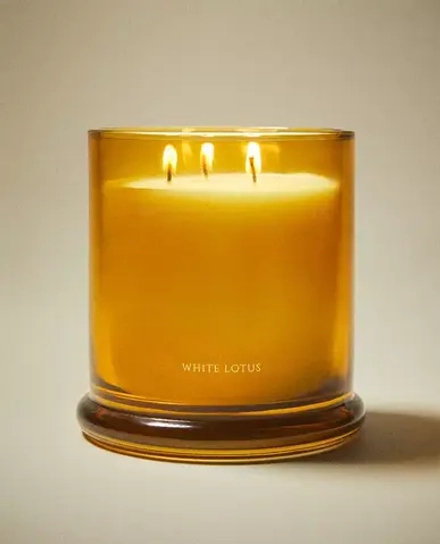ZARA HOME АРОМАТИЧЕСКАЯ СВЕЧА WHITE LOTUS (500 Г)