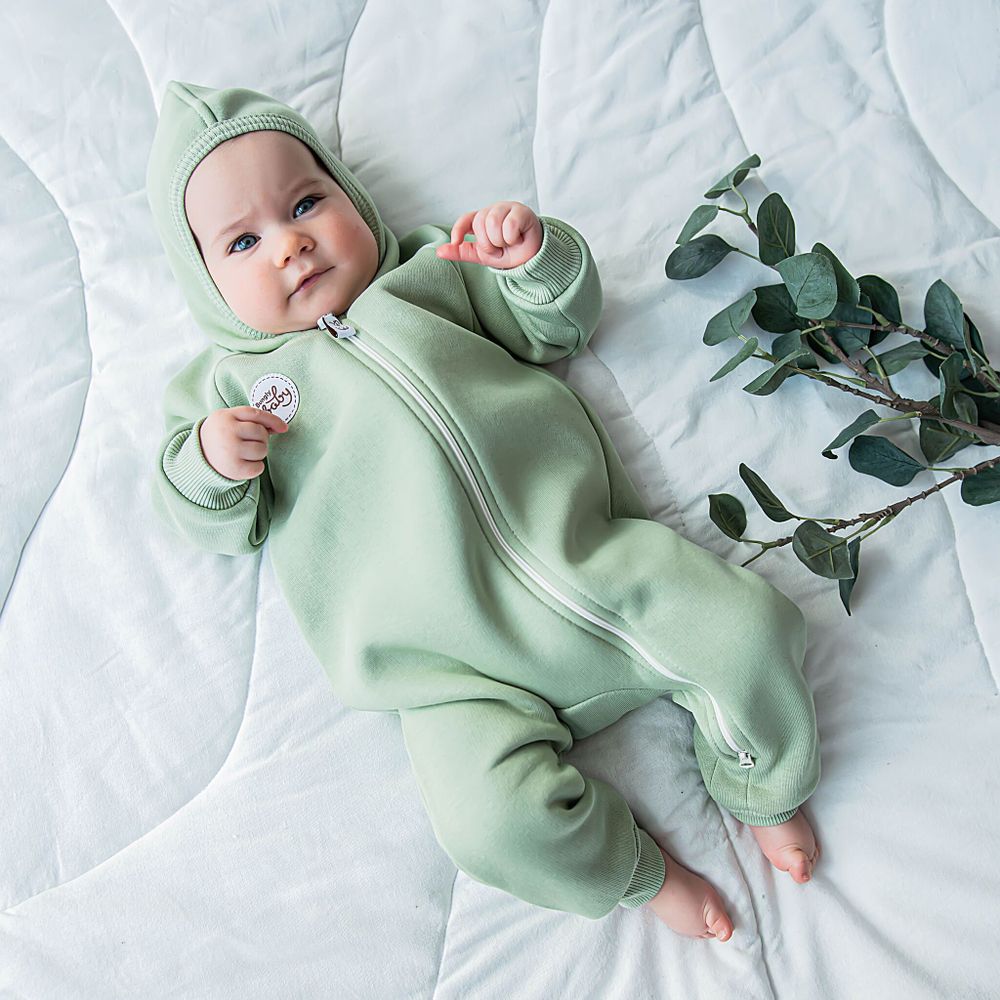 Комбинезон "Шалфей" утепленный 0+