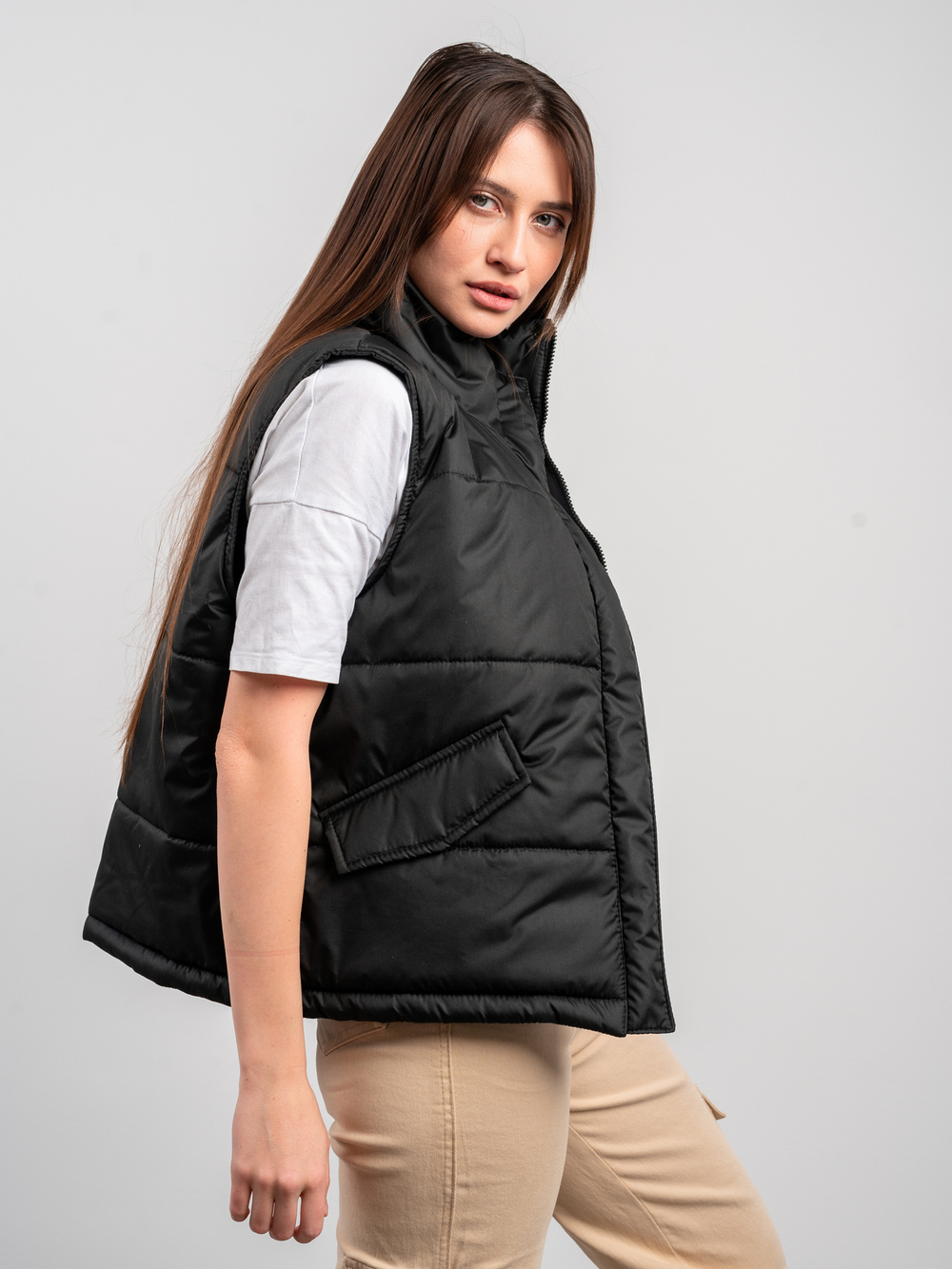 Жилет "Эйприл" черный