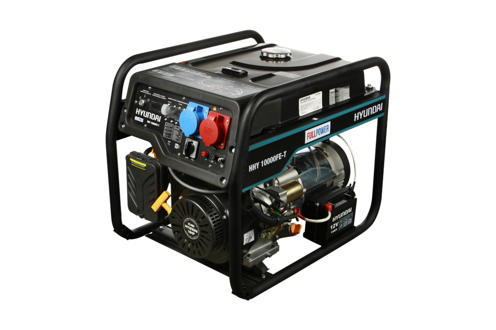 Бензиновый генератор (8 кВт) HYUNDAI HHY 10000FE-T