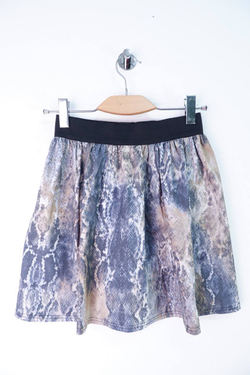 Юбка короткая на резинке, маркировка S, визуально 44 размер