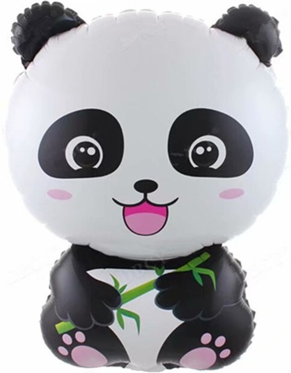 Шар с клапаном (17''/43 см) Мини-фигура, Панда, 1 шт.