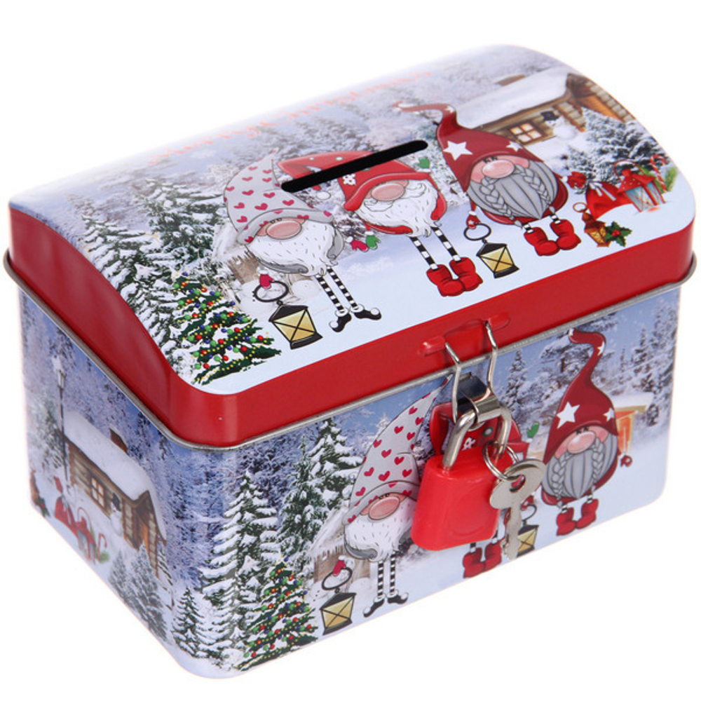 Копилка «Славные гномы» 11,5*7,5*8см