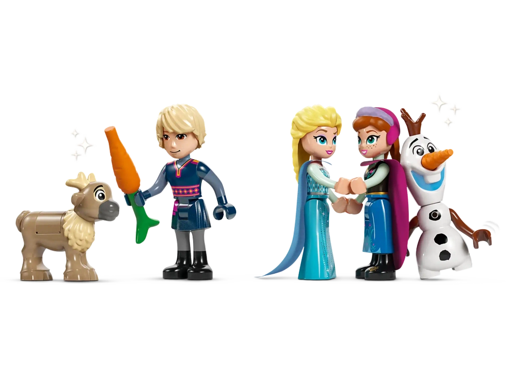 Конструктор LEGO Disney 43244 Ледяной дворец Эльзы