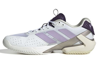 Женские Кроссовки теннисные Adidas Adizero Ubersonic 5 W - cloud white/powder plum/aurora plum