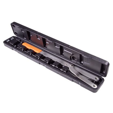 Цена на AFFIX (AF10320111C) Ключ фиксатор шкивов 40-220 мм, универсальный, кейс, 11 предметов