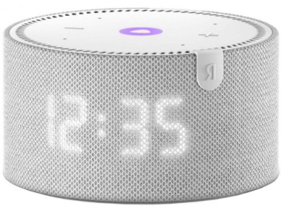 Умная колонка Яндекс мини c часами, серый опал