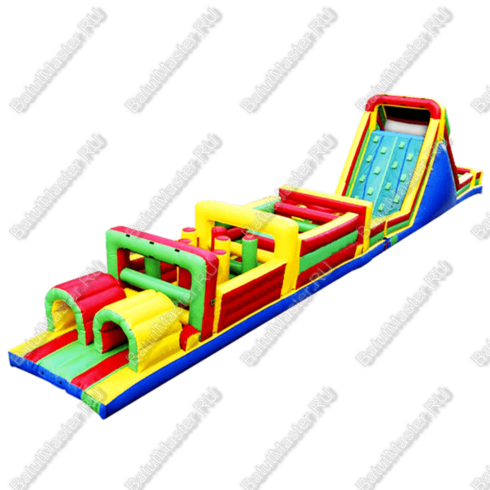 Надувная полоса препятствий "Весёлые состязания"