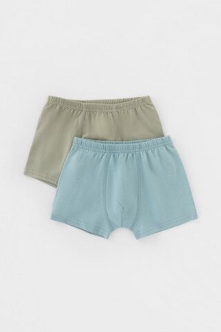 трусы/ уп  для мальчика  К 1930-2уп/турмалин,оливковый хаки