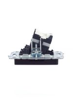 BRITE Розетка компьютерная двойная RJ45 кат.5E РК10-2-БрЧ черный IEK