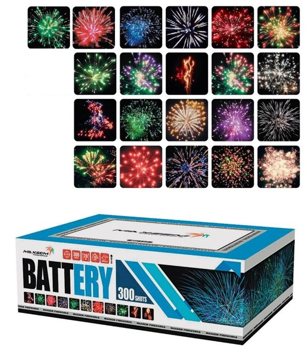 Батарея салютов "Battery" MC147 300 залпов * 0.8"