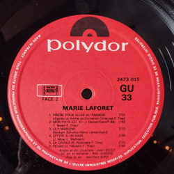 Винтажная виниловая пластинка LP Marie Laforet (France 1972) Tu Me Plais
