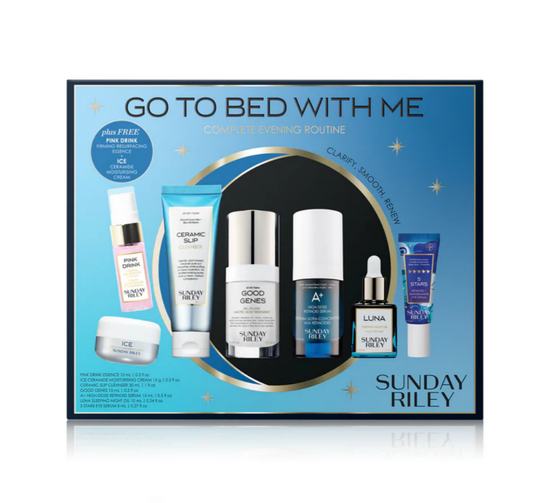 Sunday Riley Go To Bed With Me Набор антивозрастного вечернего ухода за кожей
