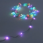 Гирлянда для дома НИТЬ-SMART 10 м 100 ламп LED, прозрачн.пров, более 200 реж, управление с телефона, IP-40, RGB (USB)