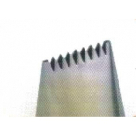 Насадка кондитер. "Пила" 3*22 мм. h=53 мм. нерж. (33894)