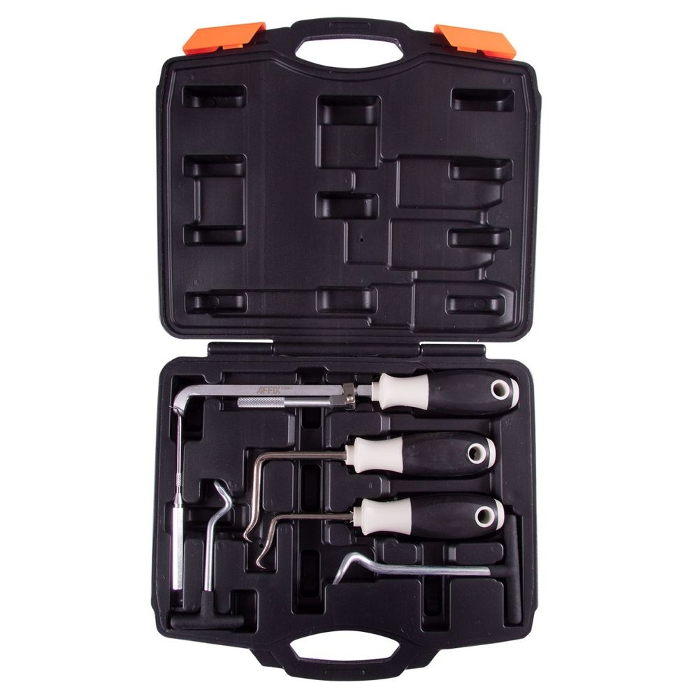 AFFIX AF10960006C Набор для демонтажа сальников, колец и шлангов, кейс, 6 предметов