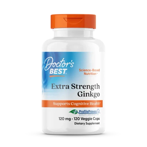 Best Extra Strength Ginkgo 120 мг 120 капсул Doctors Best
