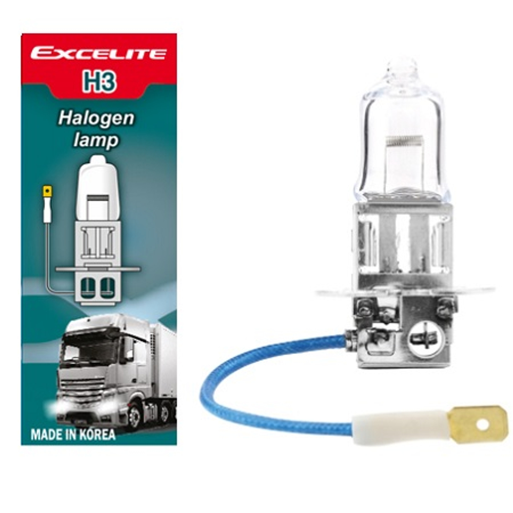 Лампа H3 70W 24V ST PK22s Excelite грузовая противотуманка