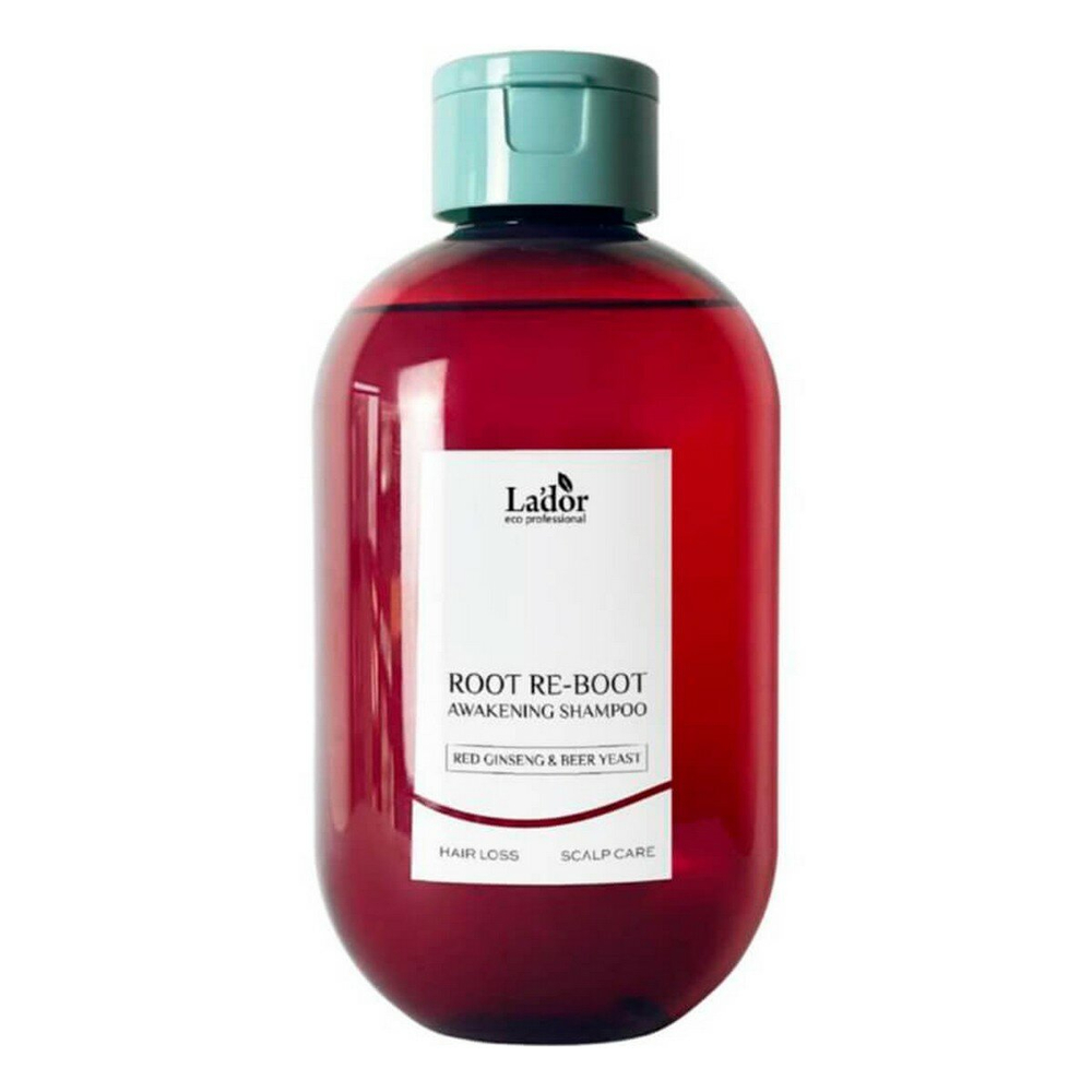 Шампунь Lador Шампунь с женьшенем для роста волос / Root Re-Boot Awakening Shampoo Red Ginseng & Beer Yeast, 300 мл