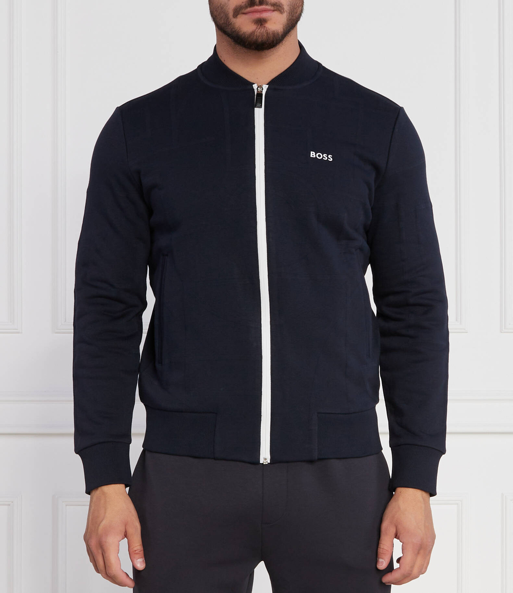 Худи Samoo Iconic BOSS GREEN - темно-синий(50493812)