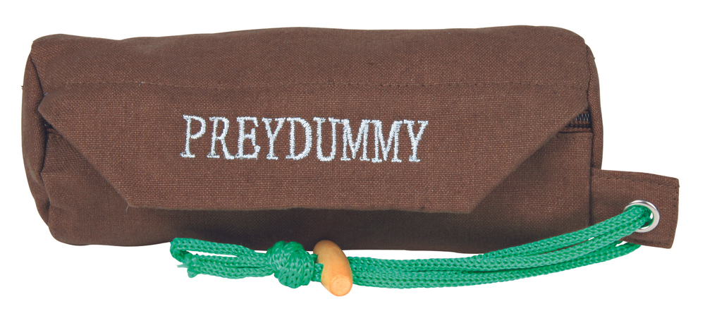 Аппорт для собак "Preydummy" Trixie, для аппортировки, с ручкой, коричневый, M, 15 см