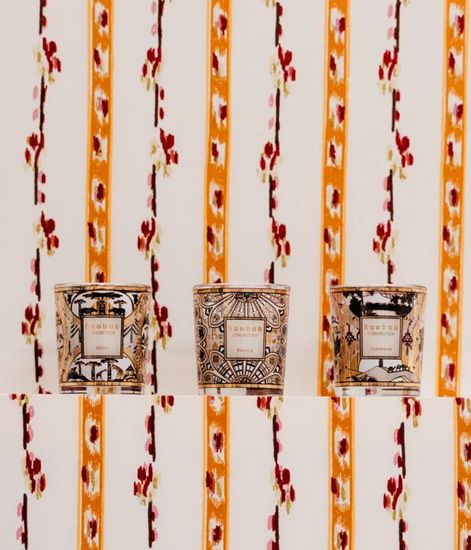 Caravane-Afrika-Rosace, набор свечей trio travel, Baobab Collection