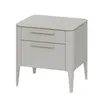 Тумба прикроватная Type 2 ящика ширина 50 см (серо-бежевый)