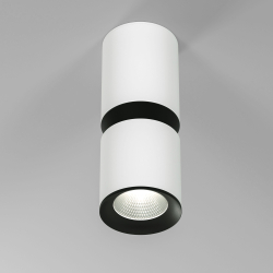 Светильник потолочный светодиодный 12W 4000К белый/чёрный 25048/LED