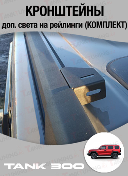 Tank300 Кронштейны дополнительного света на рейлинги