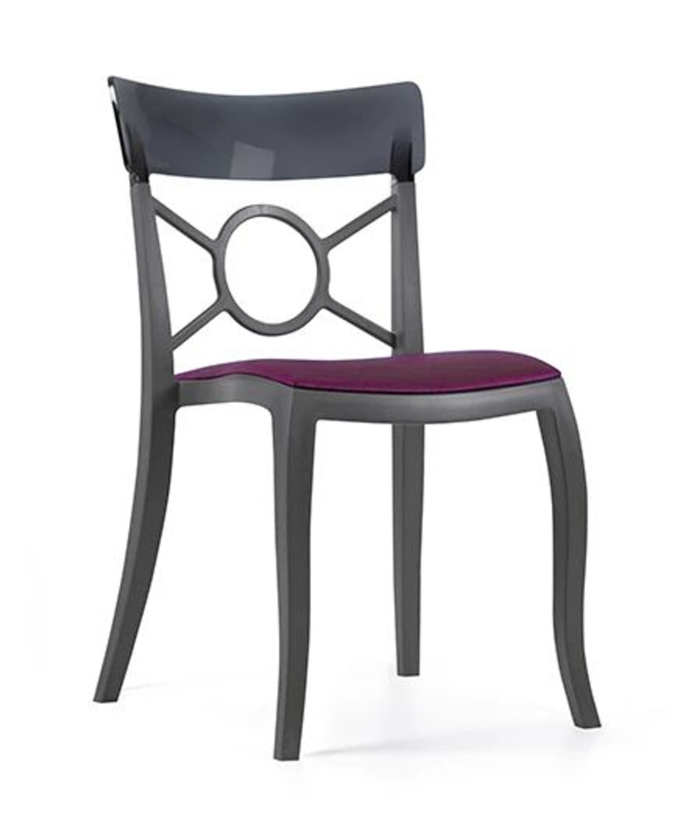 Стул пластиковый с обивкой Papatya Opera-S Soft