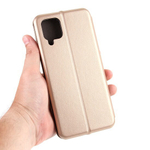 Чехол-книжка для Samsung Galaxy A12, 009805 Розовое золото