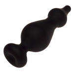 Черная анальная втулка Amuse L - 13,8 см. (Цвет: черный)