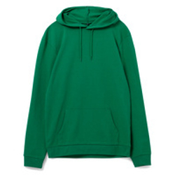Толстовка с капюшоном унисекс Hoodie, зеленая