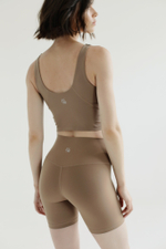 Велосипедки Bella Mini Shorts in Caramel