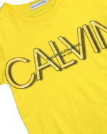 футболка Calvin Klein Jeans - желтый(IG0IG01046)