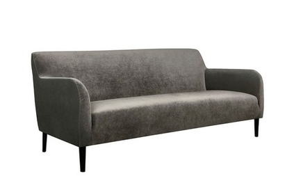 Диван Tilde 170*89*80/43   2,5 seater sofa/std/FC fabric customer Legs: Wood/№141/dark brown